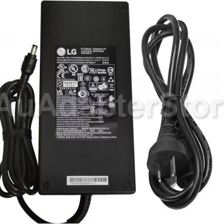 Black LG  39GS96QB-B 39" UltraGear™ OLED WQHD Curved Gaming Monitor charger 270W