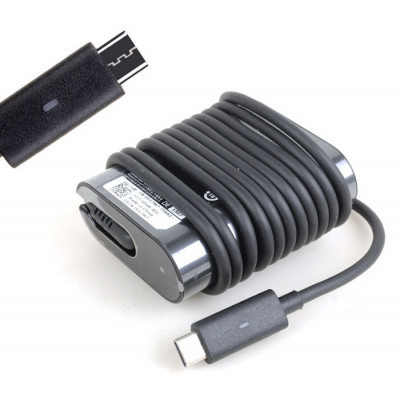 30W USB-C Dell Latitude 5179 AC Adapter Charger Power Cord