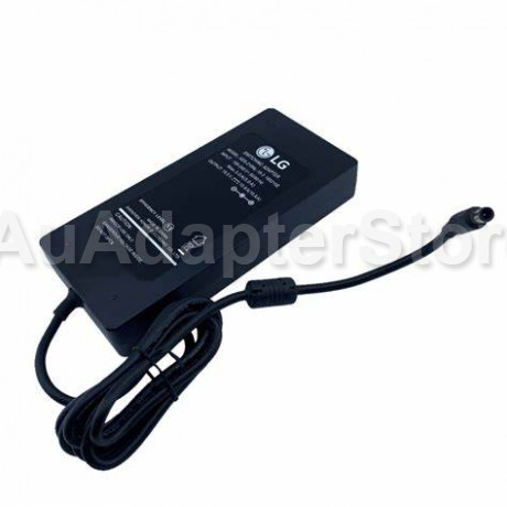 Black LG 45GR75DC-B 45" UltraGear QHD Curved Gaming Monitor charger 210W