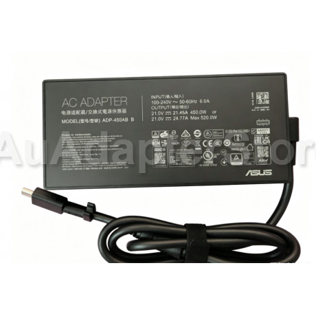 450W Genuine Asus ROG Strix SCAR 18 G835LWG G835LXG Charger AC Adapter +AU plug