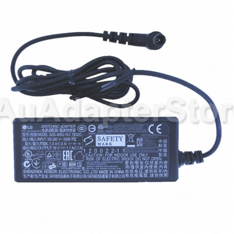 LG 32ML60TM 24GL600F-B  29WL500 charger power ac adapter 19V