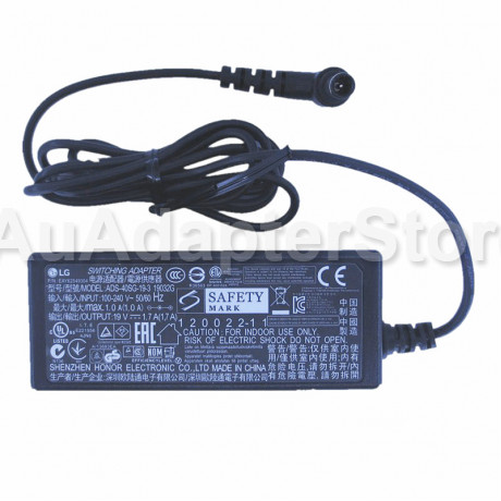 LG 34WQ500 34WQ500-B 34WQ500-B.AUS charger 19V